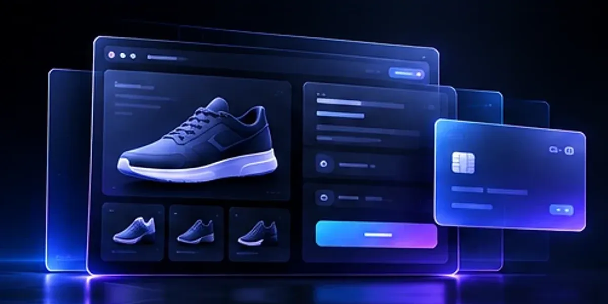 An online checkout with a card payment form.